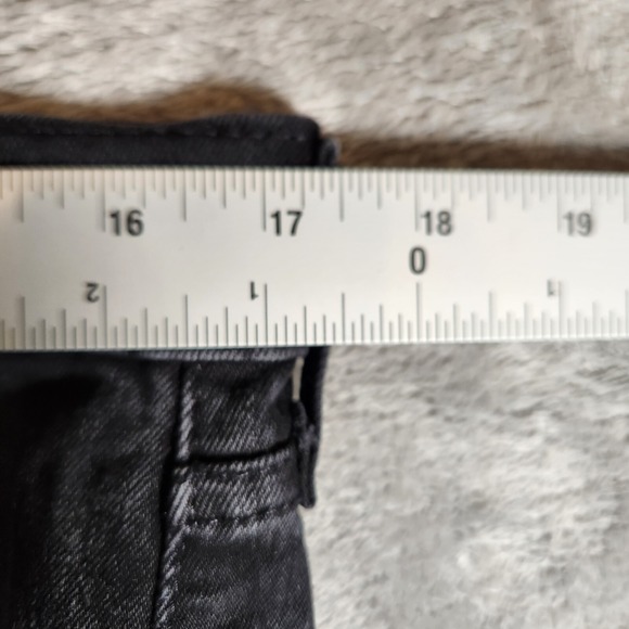 Levi's 514 Jeans Men's 34X29 (Tag 34X30) Black Zip Up Straight Wide Leg - Picture 2 of 16